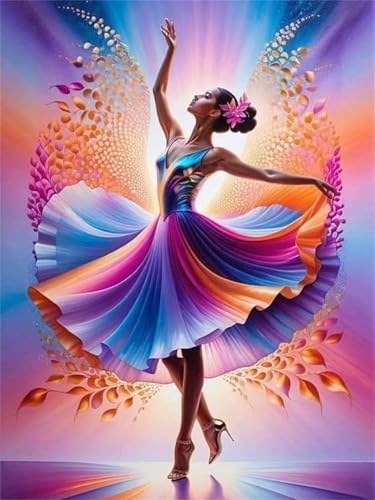 Puzzles 90 Teile, Puzzle Für Erwachsene,25x20 cm Puzzle Lernspiel Herausforderung Spielzeug 90 Tanzendes Mädchen Puzzles für Erwachsene von Yoonqun