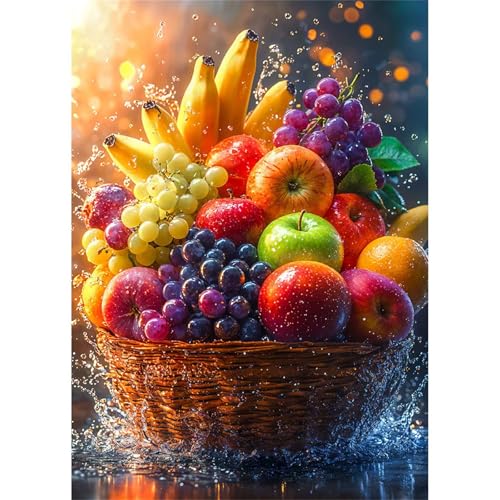 Puzzles 90 Teile, Puzzle Für Erwachsene,25x20 cm Puzzle Lernspiel Herausforderung Spielzeug 90 Wassertropfen-Obstkorb Puzzles für Erwachsene Puzzles 90 Teile, Puzzle Für Erwachsene,25x20 cm Puzzle Lernspiel Herausforderung Spielzeug 90 Wassertropfen-Obstkorb Puzzles für Erwachsene von Yoonqun