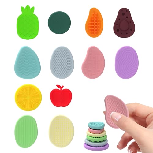 Yootiko Fidget Toys Sensory Stones,12 Stück Sensory Worry Stone Anti Stress Spielzeug,Stimming Toys Sensorik Stressabbau Spielzeug Sensorische Stone für Kinder Erwachsene Stress, Angst, Adhs,Autismus Yootiko Fidget Toys Sensory Stones,12 Stück Sensory Worry Stone Anti Stress Spielzeug,Stimming Toys Sensorik Stressabbau Spielzeug Sensorische Stone für Kinder Erwachsene Stress, Angst, Adhs,Autismus von Yootiko