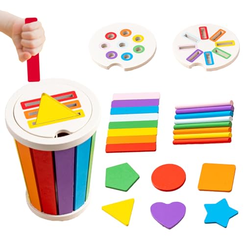 Yootiko Kinder Montessori Spielzeug Ab 1 Jahr,Form Farben Sortieren Sortierspielzeug,Holzspielzeug,Steckspiel Holz für Kinder Pädagogisches Lernen Sensorisches Spiel Geburtztag New Jahr Geschenk Yootiko Kinder Montessori Spielzeug Ab 1 Jahr,Form Farben Sortieren Sortierspielzeug,Holzspielzeug,Steckspiel Holz für Kinder Pädagogisches Lernen Sensorisches Spiel Geburtztag New Jahr Geschenk von Yootiko