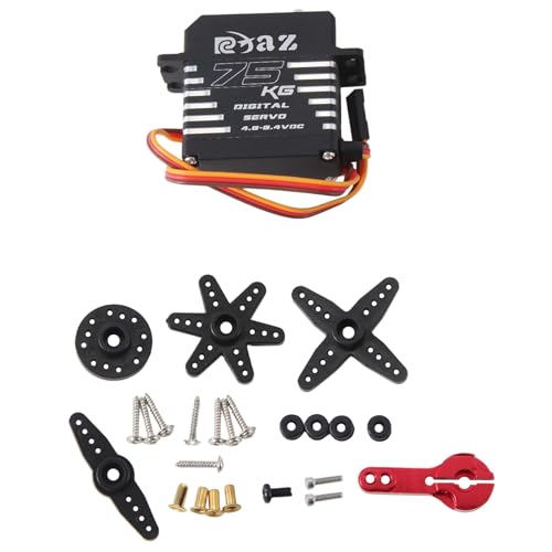 Yopeissn 75 Kg HV 180° Magnetische Induktion, Wasserdicht, Bürstenlos, Digitale Servos, für 1/10 1/8 Zubehör Yopeissn 75 Kg HV 180° Magnetische Induktion, Wasserdicht, Bürstenlos, Digitale Servos, für 1/10 1/8 Zubehör von Yopeissn
