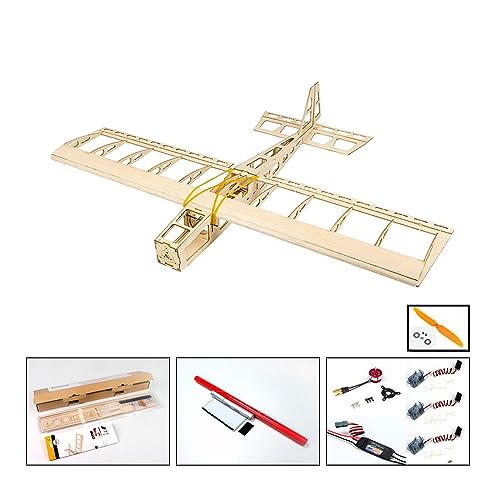 Yopeissn R03 STICK-06 Flugzeug, 580 mm Spannweite, Balsaholz, DIY-Elektroflugzeug, RC-Flugspielzeugversion, Zerlegt, Einfache Installation, Einfach zu Bedienen, Komplettset Yopeissn R03 STICK-06 Flugzeug, 580 mm Spannweite, Balsaholz, DIY-Elektroflugzeug, RC-Flugspielzeugversion, Zerlegt, Einfache Installation, Einfach zu Bedienen, Komplettset von Yopeissn
