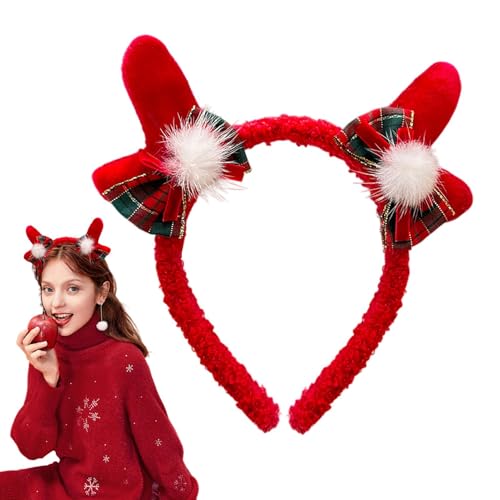 Yorajuy Hirschgeweih Stirnband Realistische Dekorative Weihnachten Haarband Weihnachten Haarreifen Haarband für Urlaub Photo Booth Cosplay Kopfbedeckung Yorajuy Hirschgeweih Stirnband Realistische Dekorative Weihnachten Haarband Weihnachten Haarreifen Haarband für Urlaub Photo Booth Cosplay Kopfbedeckung von Yorajuy