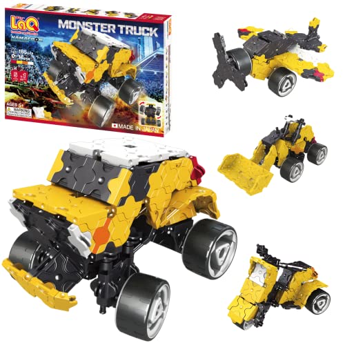 Yoshiritsu Baustein Monster Truck, 181 Teile, 6-12 Jahre, 9.45 Zoll, Fahrbar Yoshiritsu Baustein Monster Truck, 181 Teile, 6-12 Jahre, 9.45 Zoll, Fahrbar von Yoshiritsu
