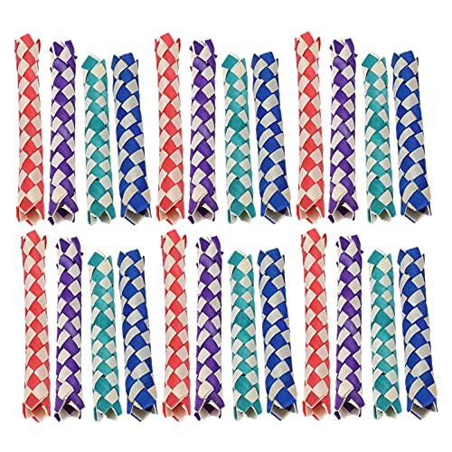 24 Stück Fingerfallen für Vögel, Papageien, Kauspielzeug, Vogelspielzeug, Chinesischer Bambus, DIY, Klassischer Papageienkäfig, Käfige für Wellensittiche, Finken, Sittiche, 24 Stück Fingerfallen für Vögel, Papageien, Kauspielzeug, Vogelspielzeug, Chinesischer Bambus, DIY, Klassischer Papageienkäfig, Käfige für Wellensittiche, Finken, Sittiche, von Yosoo Health Gear