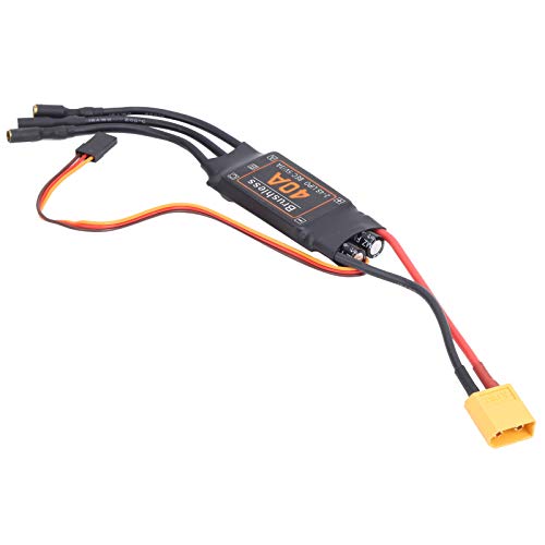 Yosoo Health Gear 40A ESC, Bürstenlos, Elektrisch für RC, für RC-Drohnenflugzeuge, Zubehör, Drohnen-ESC, Bürstenloser ESC, ESC für RC-Flugzeuge, Servos und Teile Yosoo Health Gear 40A ESC, Bürstenlos, Elektrisch für RC, für RC-Drohnenflugzeuge, Zubehör, Drohnen-ESC, Bürstenloser ESC, ESC für RC-Flugzeuge, Servos und Teile von Yosoo Health Gear