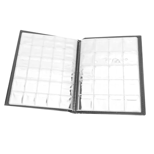 Yosoo Health Gear Coin Collection Book Coin Album Sammeln Buch 250 Taschen 10 Seiten für Münzen -Token -Medaillen Abzeichen Hüte Langlebige Kompaktlagerung (Brown) von Yosoo Health Gear