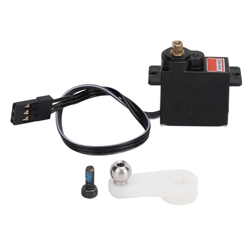 Yosoo Health Gear Metallgetriebe-Servo, Digitaler RC-Servomotor, Professioneller Mikro-Servomotor, RC-Hubschrauber-Servo-Ersatz für FlyWing BELL206 für UH1 von Yosoo Health Gear