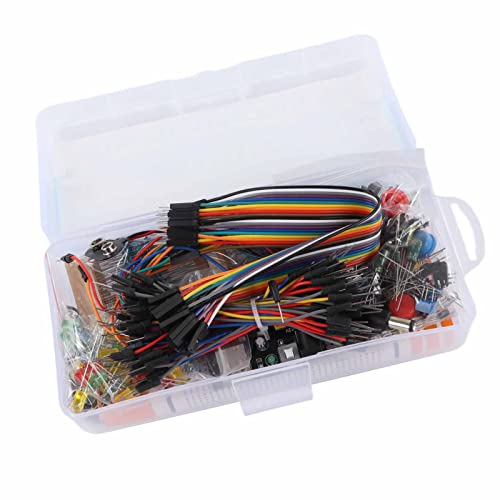 Yosoo Elektronikkomponenten -Kit, Ideal für Anfänger, Kontrollierte LED -Helligkeit, Stabile Struktur und Leistung, Ausgestattet mit Externen Komponenten, mit Ausgezeichneten PCB Materialien, für von Yosoo