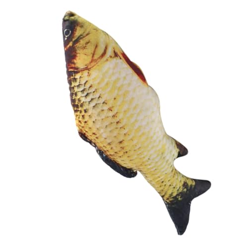 Yosoo Weiche Plüschfischformkissen, Lustiges Kreatives für Sofa, Auto und Bett (40cm) von Yosoo
