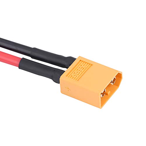 Yosoo XT60-auf-T-Stecker-Adapter-Verbindungskabel, T-Stecker-Stecker auf XT60-Stecker-Kabel, 2 Stück, 4 Typen, 14 AWG, 10 cm, Geeignetes T-Stecker-Buchse auf XT60-Buchse, Yosoo XT60-auf-T-Stecker-Adapter-Verbindungskabel, T-Stecker-Stecker auf XT60-Stecker-Kabel, 2 Stück, 4 Typen, 14 AWG, 10 cm, Geeignetes T-Stecker-Buchse auf XT60-Buchse, von Yosoo