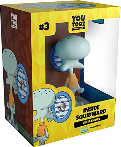 Inside Squidward Vinyl-Figur, 10,2 cm Squidward Collectible, basierend auf Internet Meme Sinking Feeling Vinyl-Figur – Youtooz Spongebob Kollektion basierend auf TV-Cartoon-Serie von You Tooz