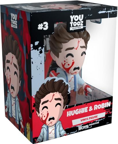 Youtooz Hughie und Robin 11,7 cm Vinyl-Spielfigur, offiziell lizenziertes Hughie und Robin Sammlerstück aus der Jungen-TV-Serie und Comic, von Youtooz The Boys Collection von You Tooz