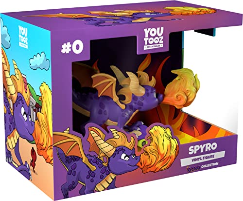 Youtooz Spyro 12,7 cm Vinyl-Figur, offizielles Sammlerstück Spyro aus der Videospiel-Spyro by Youtooz Spyro Collection Youtooz Spyro 12,7 cm Vinyl-Figur, offizielles Sammlerstück Spyro aus der Videospiel-Spyro by Youtooz Spyro Collection von Youtooz