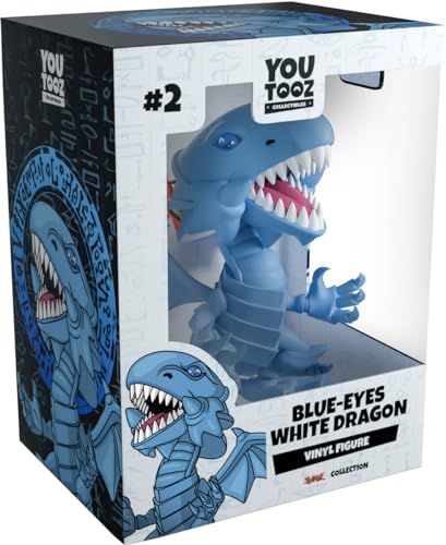 Youtooz Yugioh Blue Eyes White Dragon 10,4 cm, Blue Eyes White Dragon Vinyl Figure, Collectible Blue Eyes White Dragon from Yugioh Yugioh Collection Youtooz Yugioh Blue Eyes White Dragon 10,4 cm, Blue Eyes White Dragon Vinyl Figure, Collectible Blue Eyes White Dragon from Yugioh Yugioh Collection von Youtooz