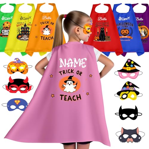 YouBaiVS Personalisierbarer Umhang, Vampir-Superhelden-Kostüm, Cosplay, für Halloween, Weihnachten, Partys, Herren und Damen, Rosa von YouBaiVS