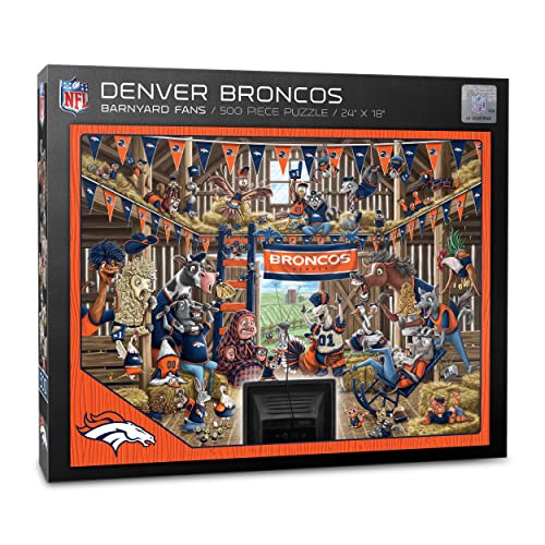 YouTheFan NFL Denver Broncos Barnyard Fans 500 Teile Puzzle YouTheFan NFL Denver Broncos Barnyard Fans 500 Teile Puzzle von YouTheFan