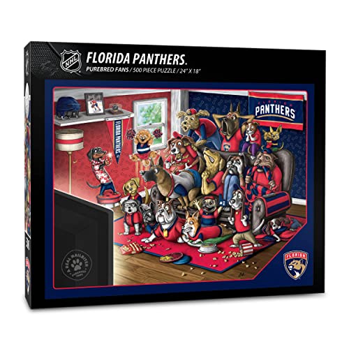YouTheFan NHL Florida Panthers Purebred Fans Puzzle, 500 Teile – ein echter Nailbiter von YouTheFan