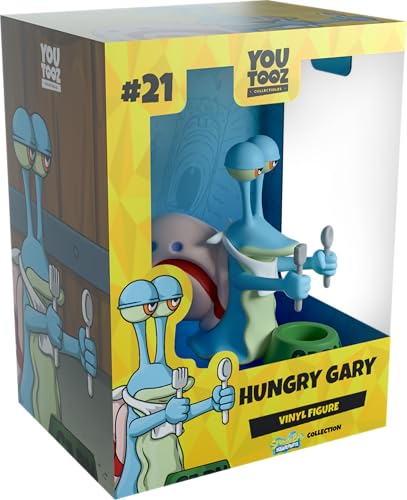 Youtooz Spongebob Schwammkopf Hungry Gary 9,9 cm Vinyl-Figur Sammlerstück aus der Spongebob Collection von Youtooz