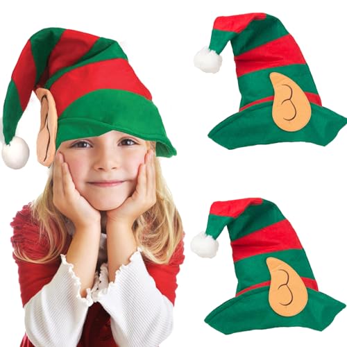 YouXiaor Elfenmütze, 2PCS Elf Mütze,Waldgeist Elfenhut,Unisex Weihnachtselfen Weihnachtsmützen Elfen Hut Nikolausmütze Erwachsene Elfenmütze für Kinder Weihnachtsmütze für Elfen für Kostüm YouXiaor Elfenmütze, 2PCS Elf Mütze,Waldgeist Elfenhut,Unisex Weihnachtselfen Weihnachtsmützen Elfen Hut Nikolausmütze Erwachsene Elfenmütze für Kinder Weihnachtsmütze für Elfen für Kostüm von YouXiaor