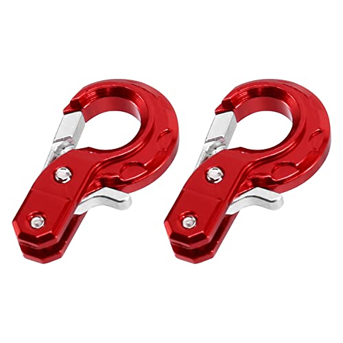 Youdefa RC Crawler ZubehöR mit AnhäNger Haken für 1/10 Axial SCX10 90046 CC01 D90 D110 TRX4, Rot Youdefa RC Crawler ZubehöR mit AnhäNger Haken für 1/10 Axial SCX10 90046 CC01 D90 D110 TRX4, Rot von Youdefa