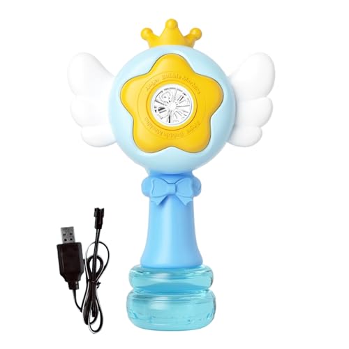 Automatischer Blasenstab | Swing Dance Bubble Stäbchen mit LED -Licht für Kinder | Elektrogebläser Herstellermaschine mit wiederaufladbarem Akku für Kinderkind von Youding