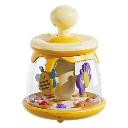 Babysaugssensorische Kugel - Kinder Drehpresse Karussellspielzeug | Frühes Lernen, Spannende | Frühkindliche Bildungsspielzeug, Geeignet Als Geburtstagsgeschenke von Youding