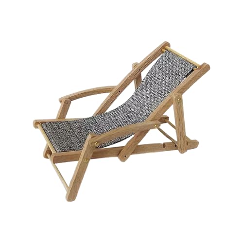 Mini Beach Stuhl - Tiny Wooden Lounge Chair | Miniaturpuppenhausmöbel | Hölzerne Miniatur -Lounge -Stühle, Winziges Loungermodell Für Bücherregalschreibtisch, Dekorative Puppenhausmöbel Mini Beach Stuhl - Tiny Wooden Lounge Chair | Miniaturpuppenhausmöbel | Hölzerne Miniatur -Lounge -Stühle, Winziges Loungermodell Für Bücherregalschreibtisch, Dekorative Puppenhausmöbel von Youding