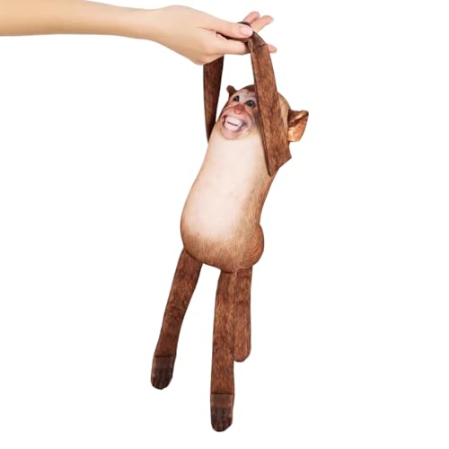 Youding Affenpuppe für Kinder, Affen ausgestopfte Tier | Mund Open Stofftiere Spielzeug | Kuscheln stickige, Streichprops, umarmte Schlaftkissen, süße Kindergartendekor für Geburtstagsurlaub Youding Affenpuppe für Kinder, Affen ausgestopfte Tier | Mund Open Stofftiere Spielzeug | Kuscheln stickige, Streichprops, umarmte Schlaftkissen, süße Kindergartendekor für Geburtstagsurlaub von Youding
