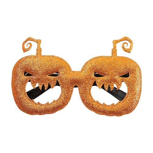 Youding Halloween Brille - Kürbisbrille | Halloween Selfie Requisiten | Kostüme -Requisiten, Kürbis -Cosplay -, Kostüm Mit Neuheit Für, Mädchen, Halloweens Party von Youding