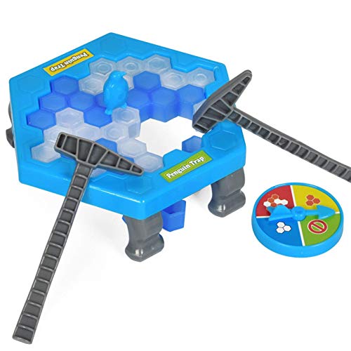 Youding Pinguinfalle Brettspiel Don't Break The Ice Spiel Spielzeugset für Kinder Früherziehung Familienspiel Puzzle Tischspiele von Youding