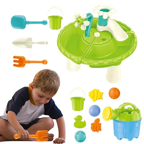 Youding Sand- und Wassertischspielzeug,Wassertisch für Kinder - 13-teiliger Teich-Wassertisch für Kleinkinder | Wasserspielzeugzubehör, Wasserspielspielzeug für draußen, Outdoor-Aktivitätstisch für Youding Sand- und Wassertischspielzeug,Wassertisch für Kinder - 13-teiliger Teich-Wassertisch für Kleinkinder | Wasserspielzeugzubehör, Wasserspielspielzeug für draußen, Outdoor-Aktivitätstisch für von Youding
