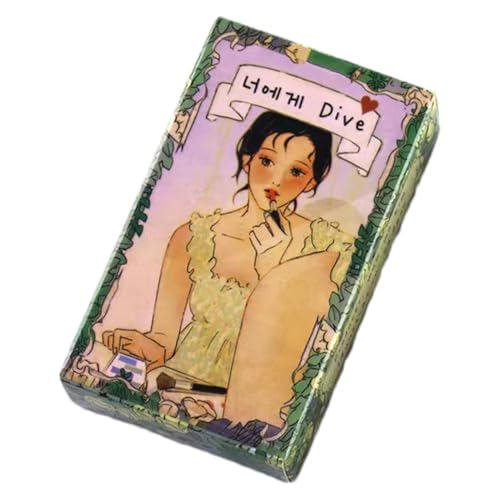 Youding Tarotkarten gesetzt | Tauchen Sie mit Ihnen Tarot Prediction English Version Oracle Decks -Party Gunst für Freunde Versammlungen und Familiennächte von Youding