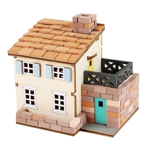 Youngmodeler Hobby Holzmodellbausätze Mini Brick Holzhaus I - Ein DIY Bausatz für kreative Köpfe von Youngmodeler