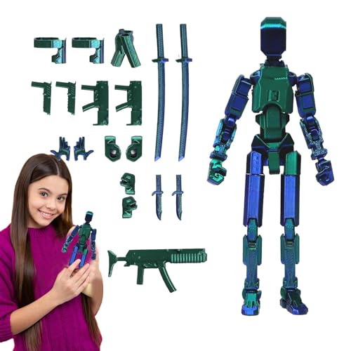 Youngwier 3 Action Figure, Roboter-Actionfigur mit 13 Gelenken, Druck von Beweglichen Figuren, Multi-Jointed Movable Action Figures Youngwier 3 Action Figure, Roboter-Actionfigur mit 13 Gelenken, Druck von Beweglichen Figuren, Multi-Jointed Movable Action Figures von Youngwier