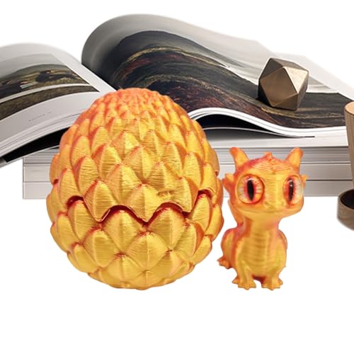 Youngwier 3D -Gedruckter Drache, Dragon Fidget Toy | Dekorative Figuren der Gradientenfarbe mit beweglicher Gelenk,Ästhetische Heimateinrichtung für Frauen Männer Mädchen Teenager von Youngwier