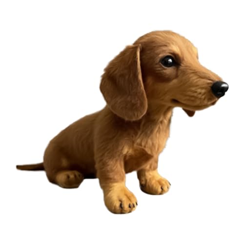 Youngwier Hund Kuscheltier 17x15x10 cm Niedlich Plush Welpen Spielzeug Stofftier Zum Kuscheln Und Spielen Für Kinder Emotionale Begleitung Zum Umarmen Deko Geschenke Für Kinder Erwachsene von Youngwier