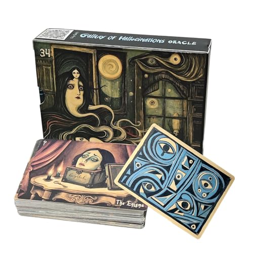 Youngwier Oracle Karten | 52 Stück Inspirierende Wachstumskarten mit Positivität,Affirmations Kartenspiel für Frauen Männer Anfänger persönliche Berater Hexenlesen Meditation Gebet tägliche Feier von Youngwier