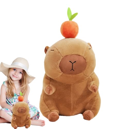 Youngwier Süßes Capybara Plüschtier | Niedliches Capybara Kuscheltier | 35 cm Weiches Plüschtier Sammlerfigur Für Kinder Kleinkinder Mädchen Jugendliche Erwachsene Spielen & Deko Youngwier Süßes Capybara Plüschtier | Niedliches Capybara Kuscheltier | 35 cm Weiches Plüschtier Sammlerfigur Für Kinder Kleinkinder Mädchen Jugendliche Erwachsene Spielen & Deko von Youngwier