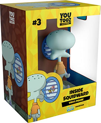 Inside Squidward Vinyl-Figur, 10,2 cm Squidward Collectible, basierend auf Internet Meme Sinking Feeling Vinyl-Figur – Youtooz Spongebob Kollektion basierend auf TV-Cartoon-Serie Inside Squidward Vinyl-Figur, 10,2 cm Squidward Collectible, basierend auf Internet Meme Sinking Feeling Vinyl-Figur – Youtooz Spongebob Kollektion basierend auf TV-Cartoon-Serie von Youtooz
