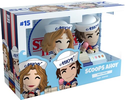 You Tooz Stranger Things Vinyl-Figur Scoops AHOI, 12 cm, Schwarz You Tooz Stranger Things Vinyl-Figur Scoops AHOI, 12 cm, Schwarz von Youtooz