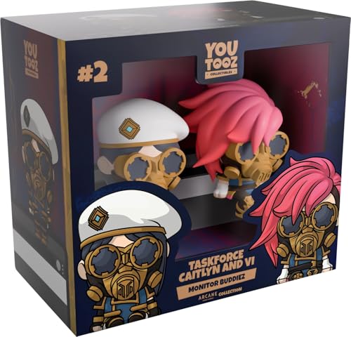 Youtooz - Arcane: Taskforce Caitlyn & Vi Monitor Buddiez Youtooz - Arcane: Taskforce Caitlyn & Vi Monitor Buddiez von Youtooz