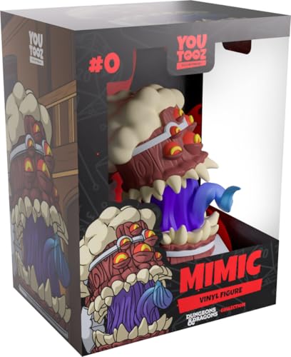 Youtooz Dungeons & Dragons Mimic 10,2 cm Vinyl-Figur – Sammlerstück D&D Monster, Mimic Actionfigur aus Dungeons and Dragons Youtooz Dungeons & Dragons Mimic 10,2 cm Vinyl-Figur – Sammlerstück D&D Monster, Mimic Actionfigur aus Dungeons and Dragons von Youtooz