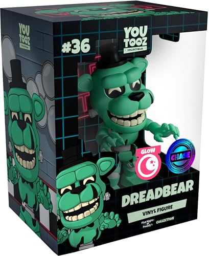 Youtooz FNAF Dreadbear 4,8 Zoll Dreadbear Vinyl-Figur, Dreadbear Kollektion von Five Nights at Freddy's von Youtooz FNAF von Youtooz