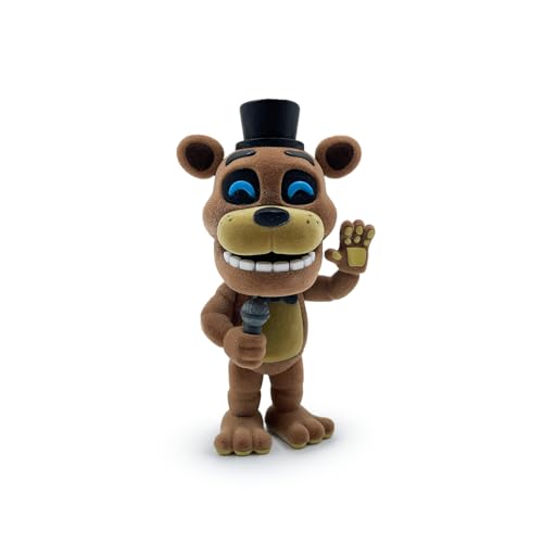Youtooz FNAF Freddy beflockte Vinyl-Figur, Sammlerstück aus Five Nights at Freddys Collection, 11,9 cm Youtooz FNAF Freddy beflockte Vinyl-Figur, Sammlerstück aus Five Nights at Freddys Collection, 11,9 cm von Youtooz