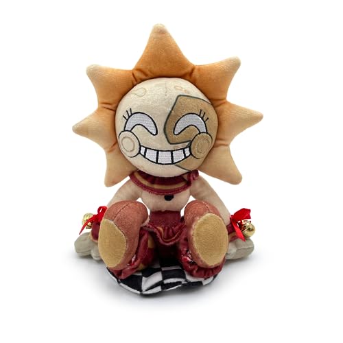 Youtooz FNAF Plüschfigur Sun – 15 cm große magnetische Schulter-Plüschfigur aus der Five Nights at Freddy's Kollektion von Youtooz