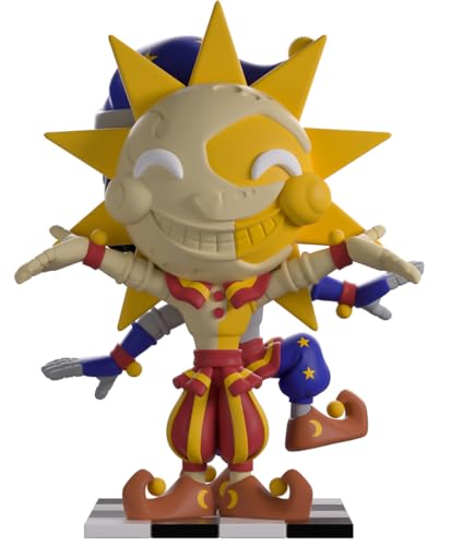 Youtooz Five Nights at Freddy's Sun and Moon 20,3 cm Vinyl-Figur – FNAF Sun and Moon Daycare Attendant Actionfigur – Sicherheitsverletzung Sammlerstück Youtooz Five Nights at Freddy's Sun and Moon 20,3 cm Vinyl-Figur – FNAF Sun and Moon Daycare Attendant Actionfigur – Sicherheitsverletzung Sammlerstück von Youtooz