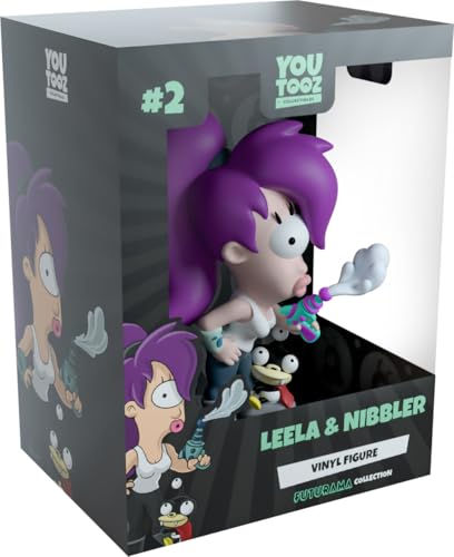 Youtooz Futurama Leela & Nibbler Vinyl-Figur, 11,4 cm von Youtooz