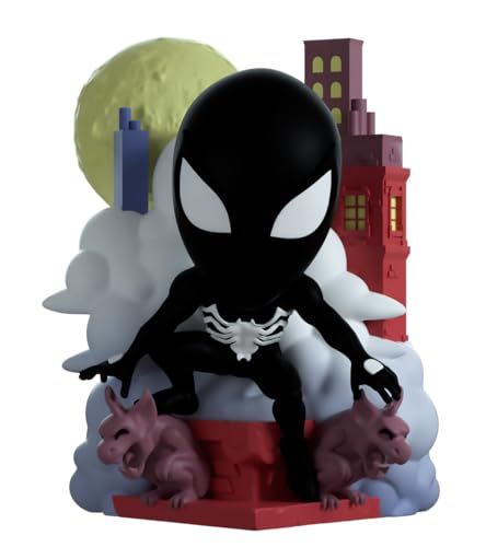 Youtooz Marvel Collection Web of Spiderman #1 12,2 cm Vinyl-Figur, Sammelfigur Symbiote Spiderman Actionfigur, Symbiote Spiderman, Web of Spiderman #1 Figur von Youtooz