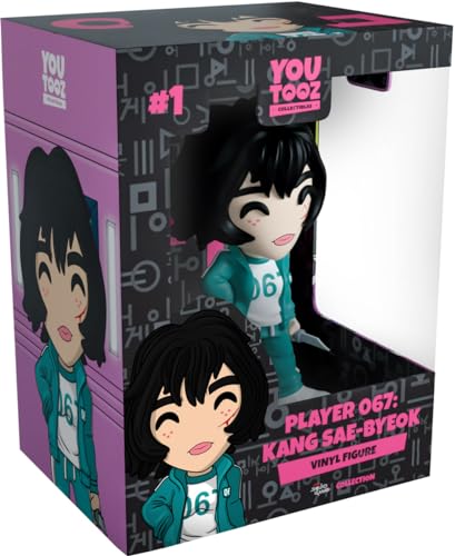Youtooz Spieler 067: Kang SAE-Byeok 11,2 cm Vinyl-Figur, Sammlerstück Kang SAE-Byeok aus Squid Game Squid Game Collection Youtooz Spieler 067: Kang SAE-Byeok 11,2 cm Vinyl-Figur, Sammlerstück Kang SAE-Byeok aus Squid Game Squid Game Collection von Youtooz
